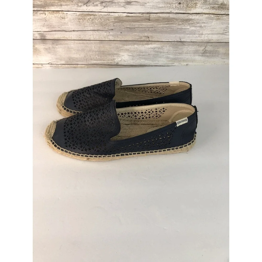Soludos navy blue